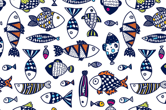 Fish! fish! fish! in Patterns - product preview 11