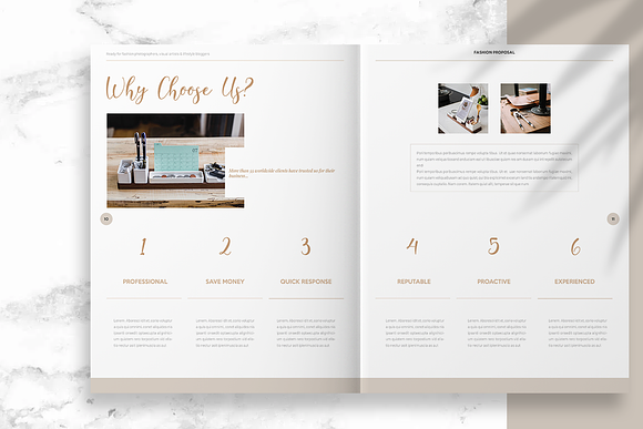 Fashion Proposal in Brochure Templates - product preview 5