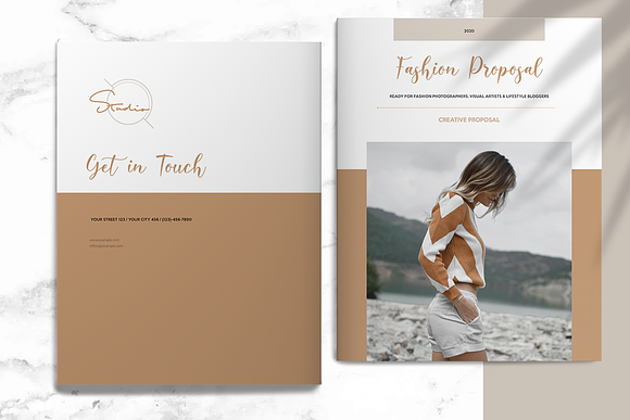 Fashion Proposal in Brochure Templates - product preview 6