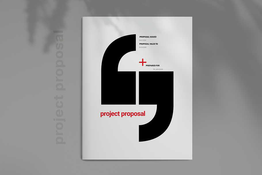 Red Business Proposal in Brochure Templates - product preview 8