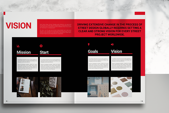 Red Business Proposal in Brochure Templates - product preview 6