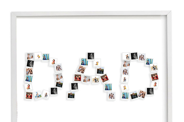 DAD Photo Collage Template