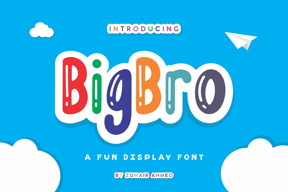 BigBro Fun Display Font in Fun Fonts - product preview 8