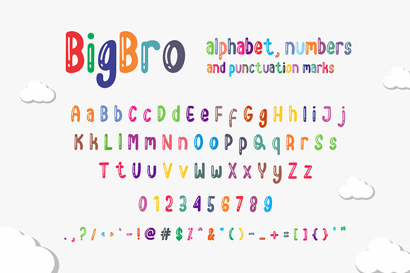 BigBro Fun Display Font in Fun Fonts - product preview 1