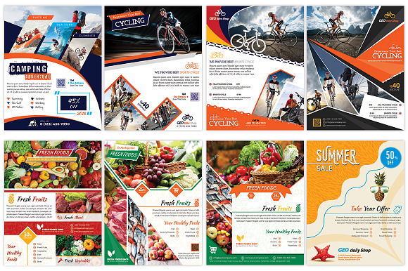 120 Posters Bundle 99% OFF in Flyer Templates - product preview 14