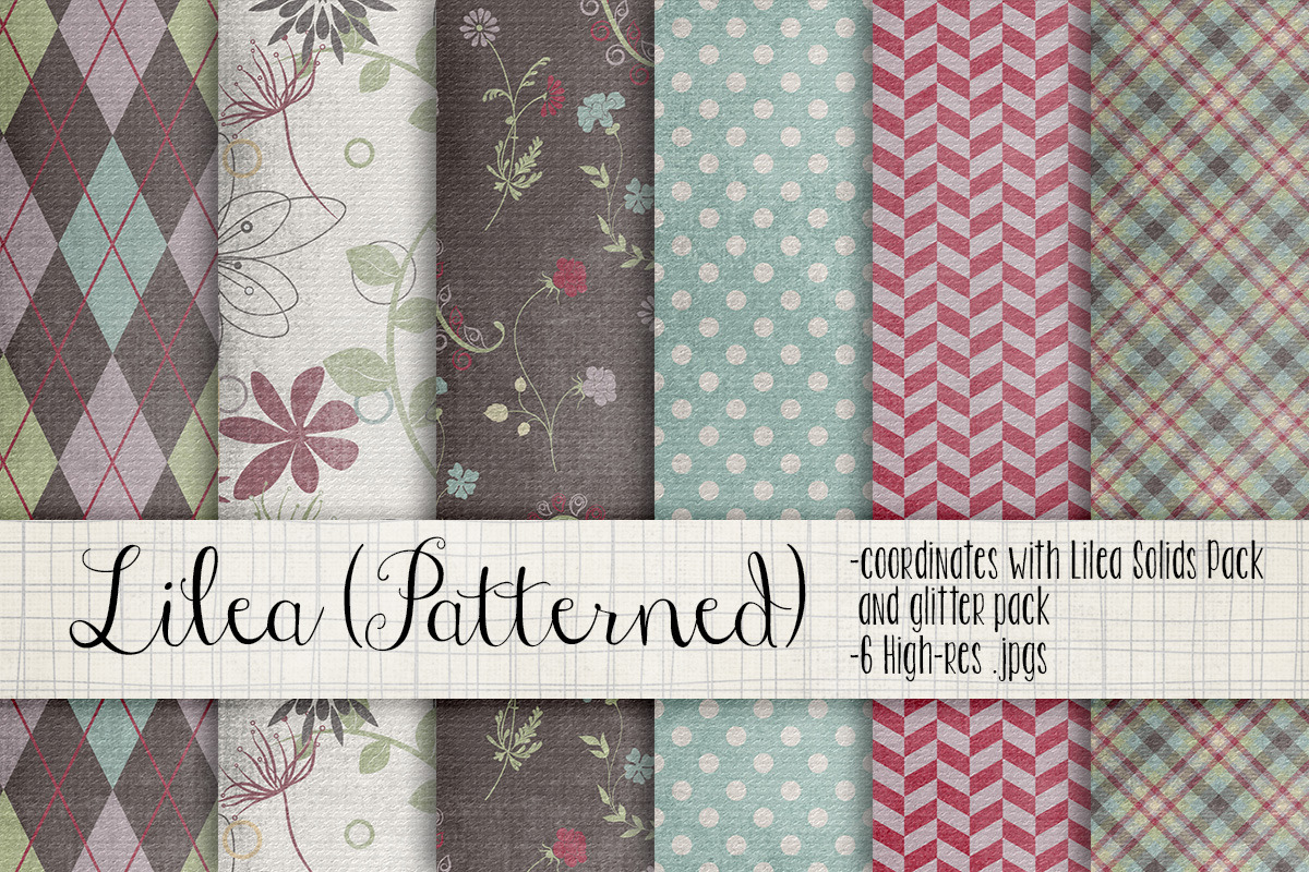 Lilea Pattern Papers in Textures - product preview 8