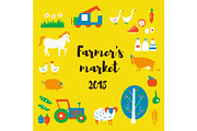 Farmer's market background