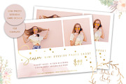 PSD Photo Session Card Template #32