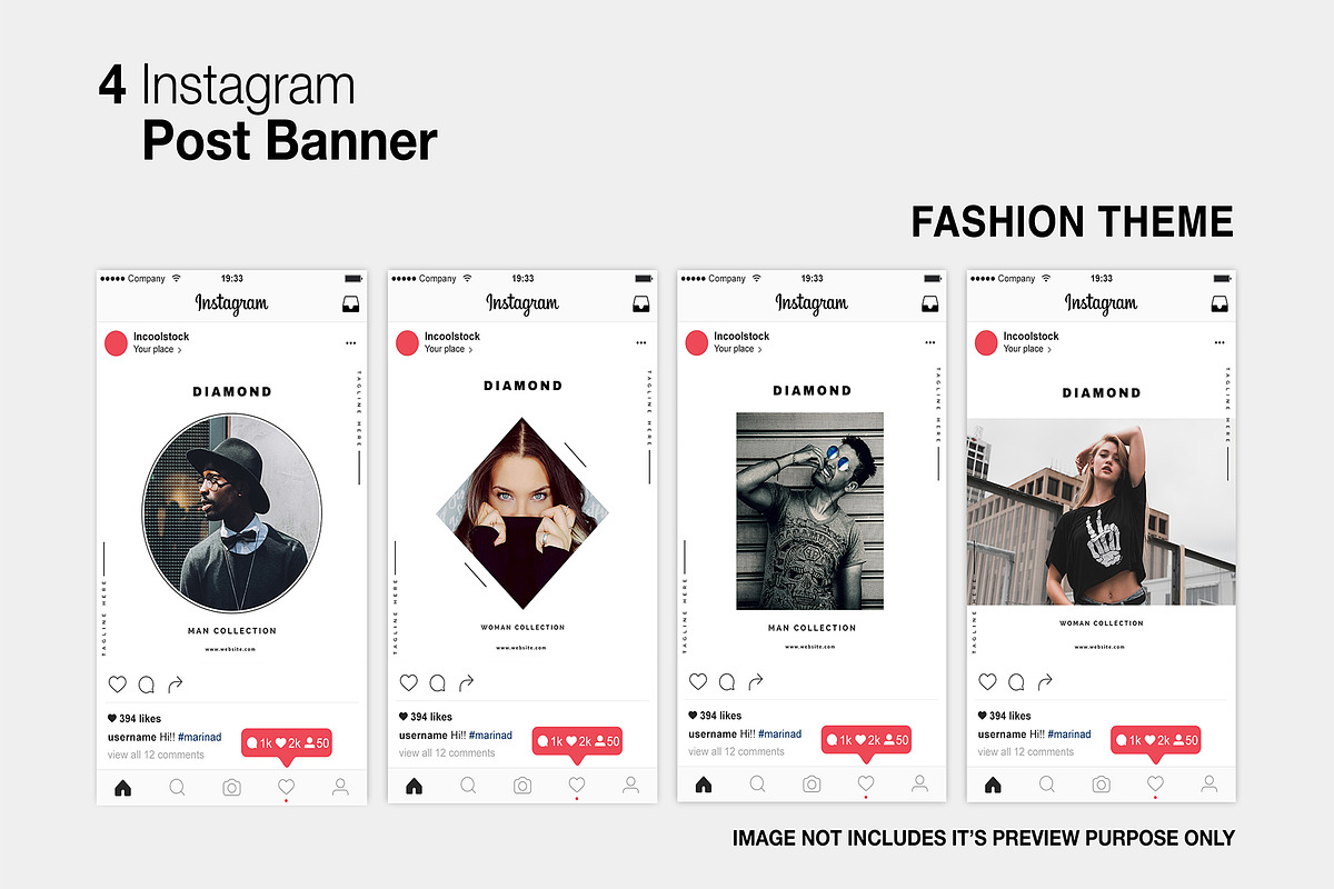 Fashion Instagram Post in Instagram Templates - product preview 8