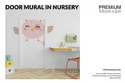 Door Murals in Nursery Set