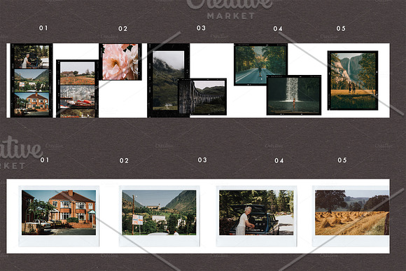 FILM FRAMES (CAROUSEL) in Instagram Templates - product preview 2