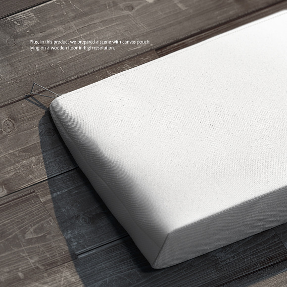 Canvas Pouch Mockup in Product Mockups - product preview 2