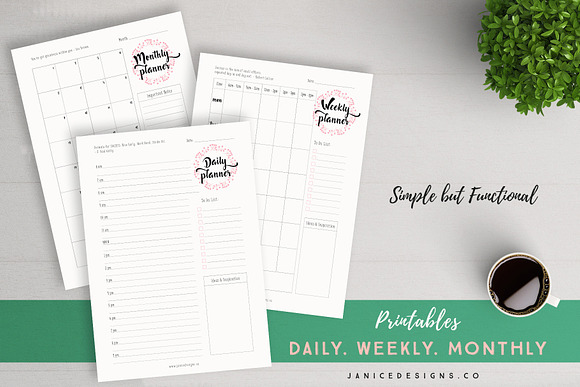 Life Planner 2.0 - Now in Color! in Stationery Templates - product preview 10