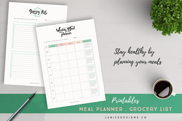 Life Planner 2.0 - Now in Color! in Stationery Templates - product preview 14