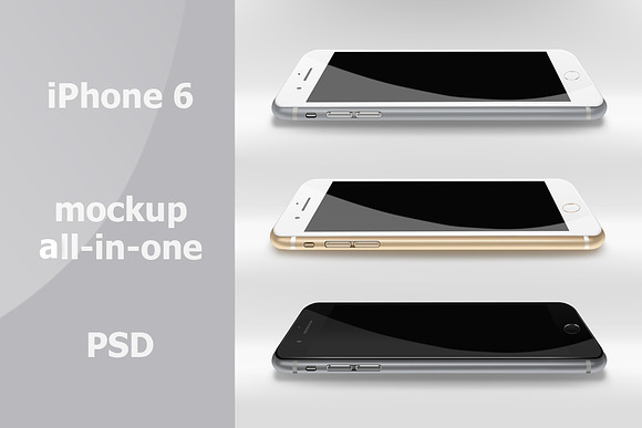 iPhone 6 Mock-Up. in Mobile & Web Mockups - product preview 2