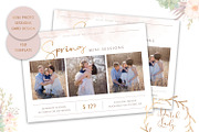 PSD Photo Session Card Template #38