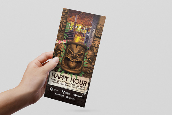 Tiki Bar Flyer Templates in Flyer Templates - product preview 5