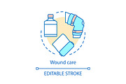 Wound care concept icon