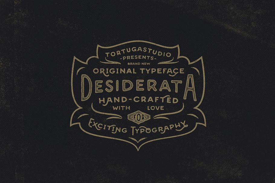Desiderata in Custom Fonts - product preview 8
