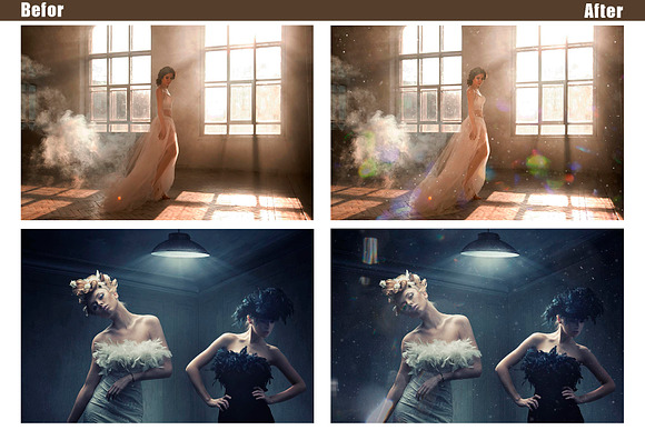 45 floating dust photo overlay in Add-Ons - product preview 1