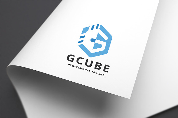 Geometric Cube Letter G Logo in Logo Templates - product preview 1