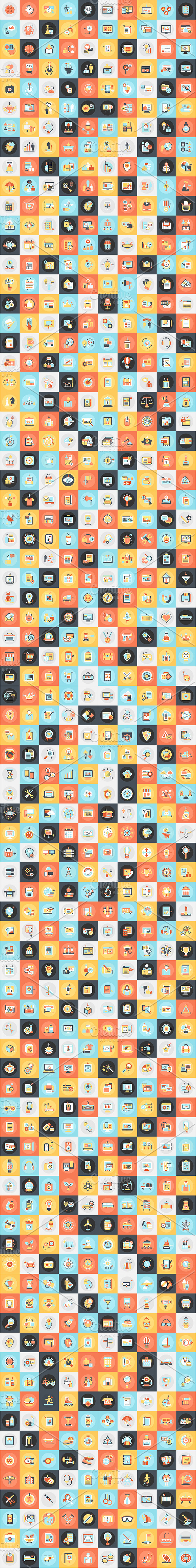 6000+ Flat Icons Bundle in Icons - product preview 8
