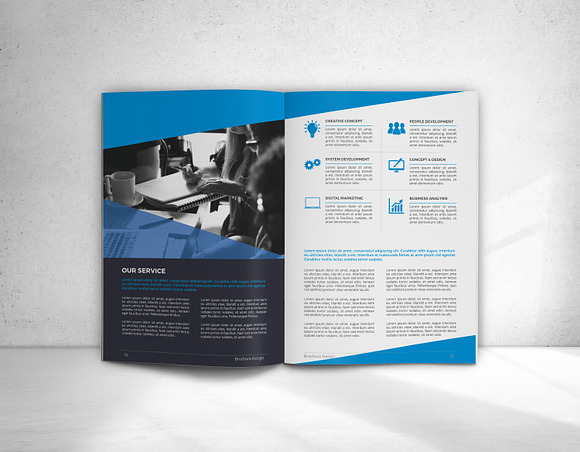 Annual Report in Brochure Templates - product preview 5