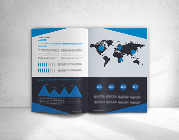 Annual Report in Brochure Templates - product preview 9