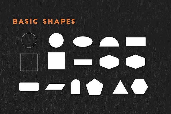 50 Shape Brushes for Procreate in Photoshop Brushes - product preview 1