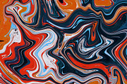 Colorful marble pattern