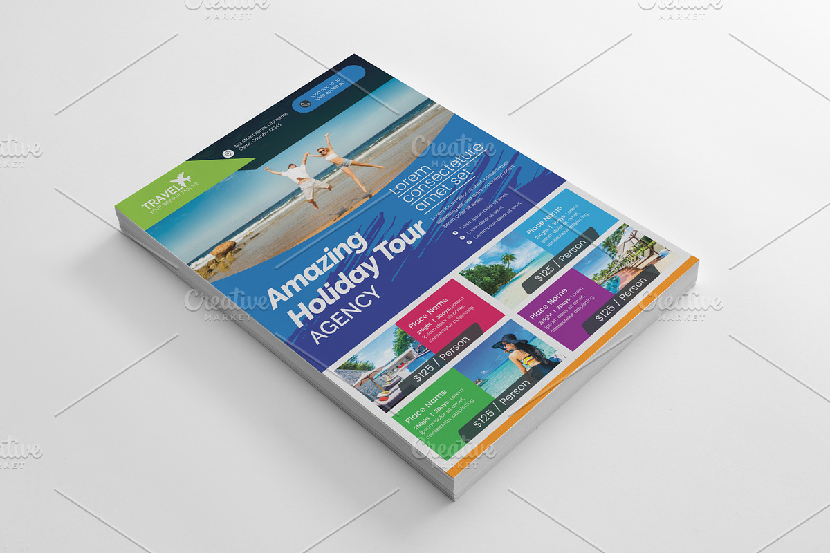 Travel Flyer in Flyer Templates - product preview 8
