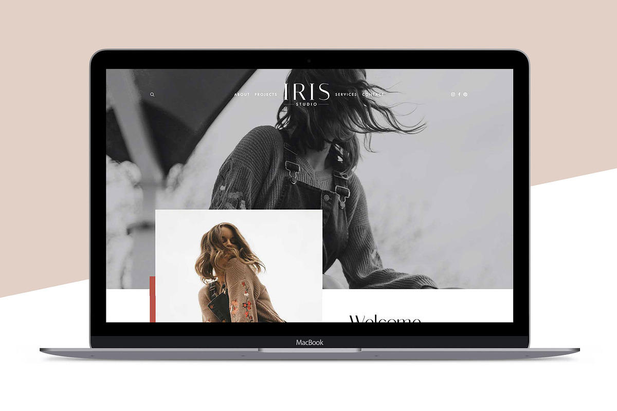 Squarespace Template: Iris in Website Templates - product preview 8
