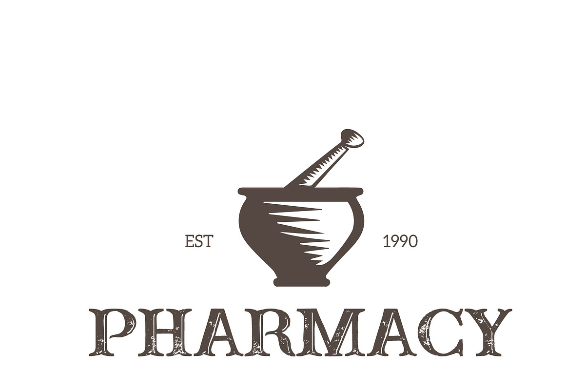 Pharmacy Logo Creative Logo Templates Creative Market