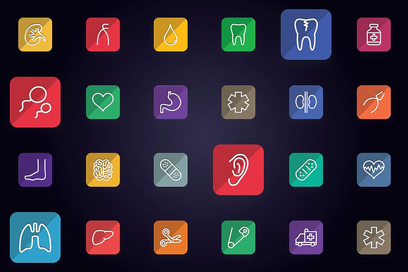 Medical - Medicine & Anatomy Icons in Icons - product preview 2