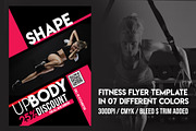 Fitness Flyer With 6 Colors