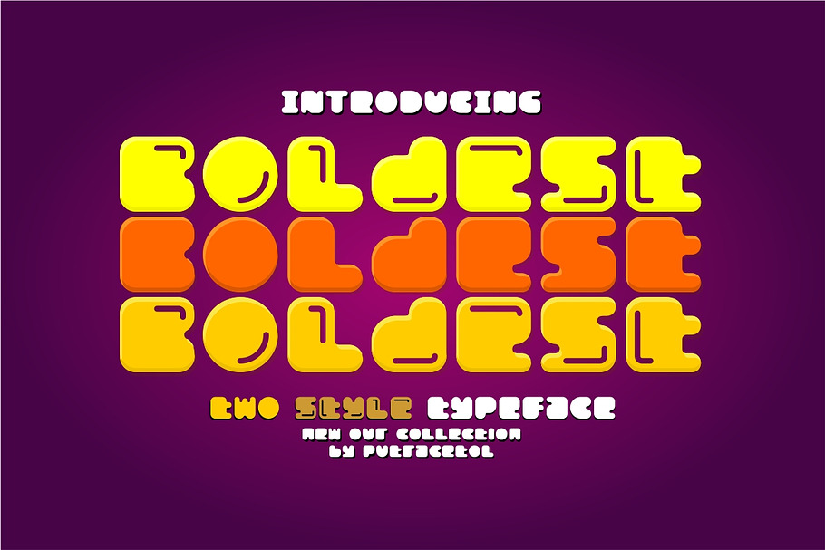 Boldest in Display Fonts - product preview 8