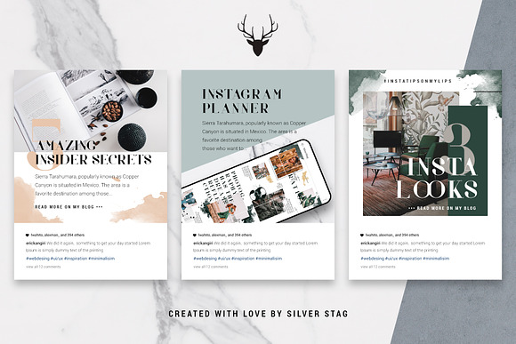 #Infopreneur - Instagram Posts Pack in Instagram Templates - product preview 7