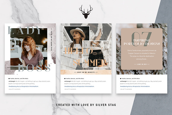 #Infopreneur - Instagram Posts Pack in Instagram Templates - product preview 10