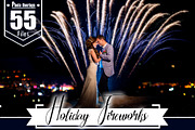 55 Firework photo photoshop overlays