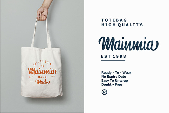 Mainmia Script in Script Fonts - product preview 2