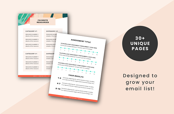 Lead Magnet Canva Template in Brochure Templates - product preview 1