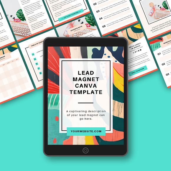 Lead Magnet Canva Template in Brochure Templates - product preview 4