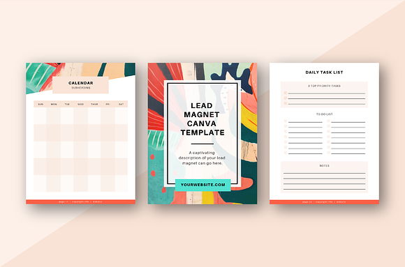 Lead Magnet Canva Template in Brochure Templates - product preview 5