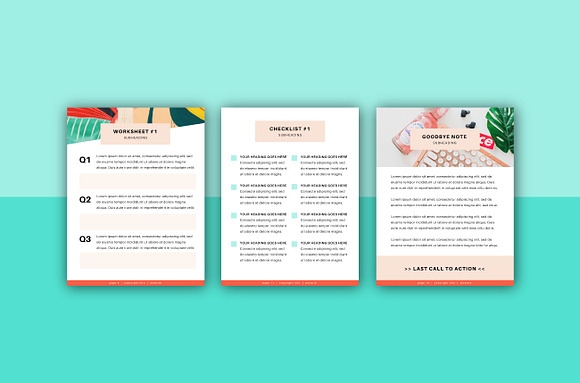 Lead Magnet Canva Template in Brochure Templates - product preview 8