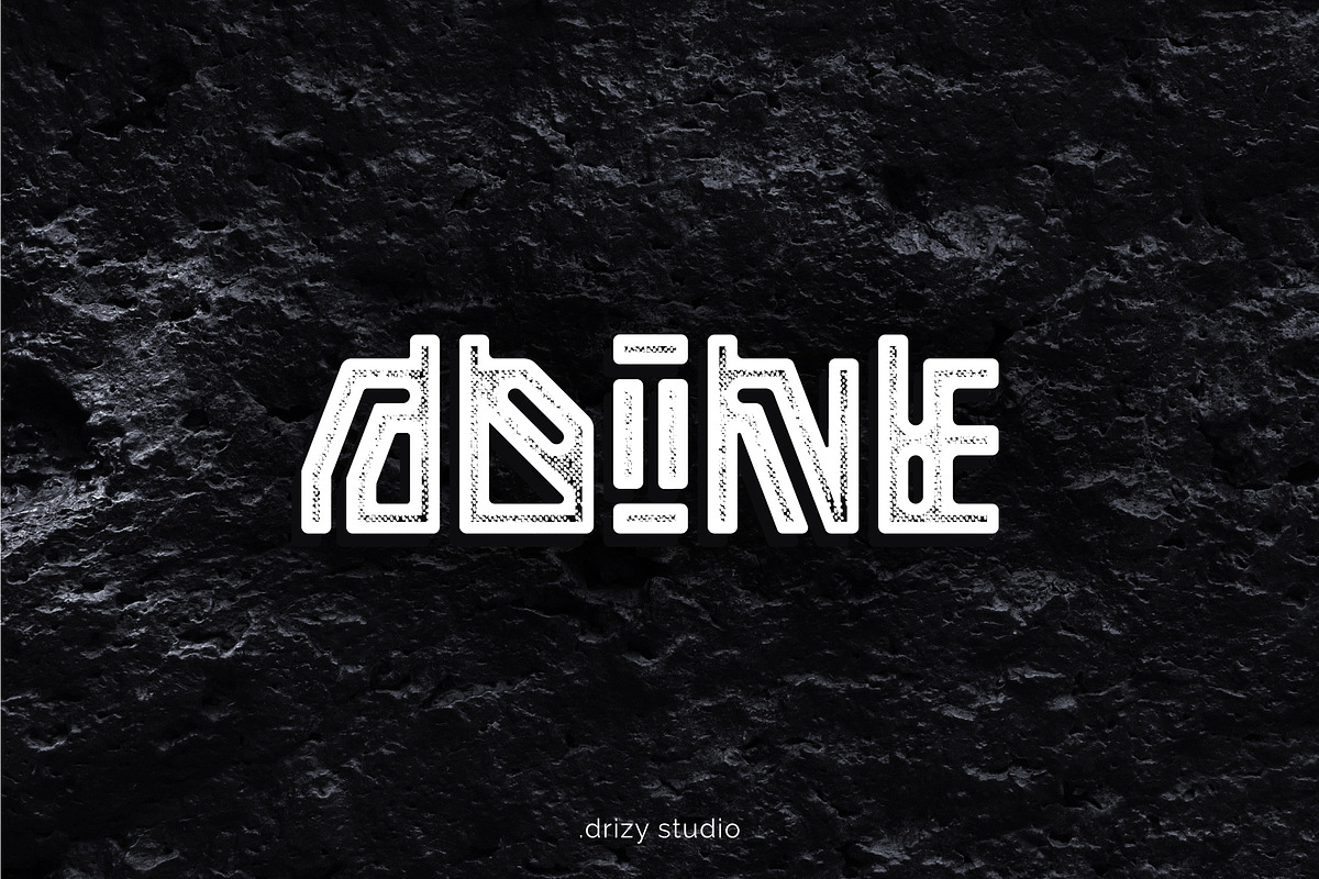Adine in Display Fonts - product preview 8