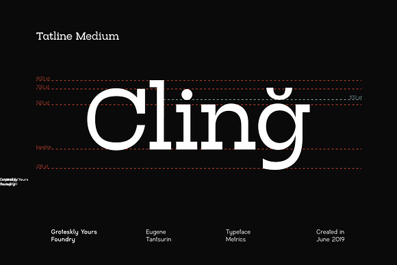 Tatline Neue — Slab Serif Family in Slab Serif Fonts - product preview 2