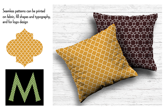 Seamless Moroccan Patterns in Patterns - product preview 2
