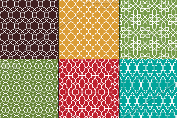 Seamless Moroccan Patterns in Patterns - product preview 4