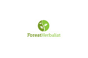 Forest Herbalist Logo Template