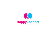 Happy Connect Logo Template
